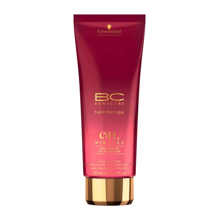 Schwarzkopf Bc Oil Miracle Shampooing à l'huile de noix du Brésil 200 ml