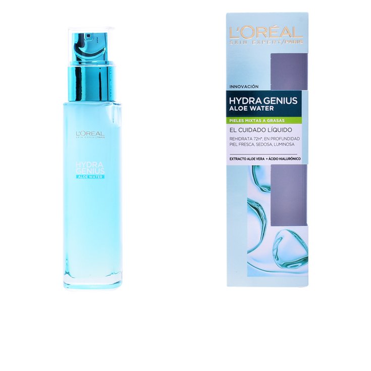 HYDRAGENIUS EAU D'ALOE Piel mélangée à de la graisse 70 ml
