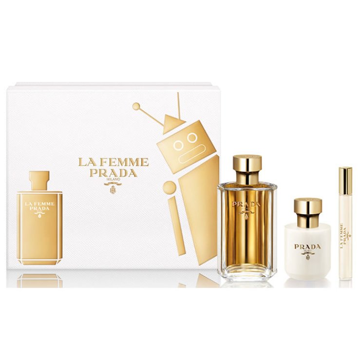 La Femme Prada Eau De Parfum Vaporisateur 100ml Coffret 3 Pièces 2017 La Femme Prada Eau De Parfum Vaporisateur 100ml Coffret 3 Pièces 2017
