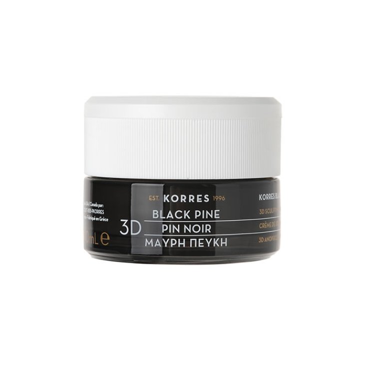 Korres Black Pine Creme De Nuit Antirides Et Raffermissante Pour Tous Types De Peau 3D 40 ml
