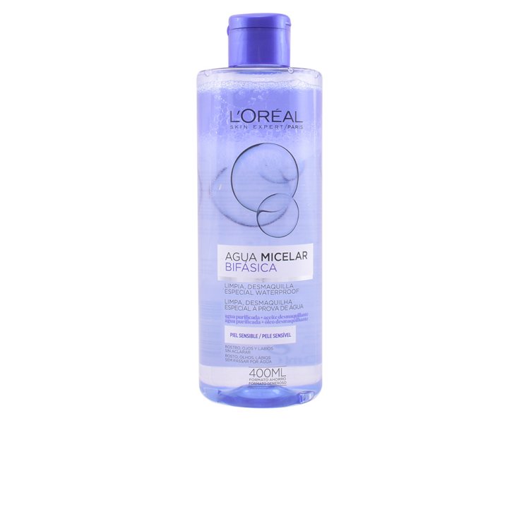 AGUA MICELAR BIPHASIQUE étanche ps 400 ml