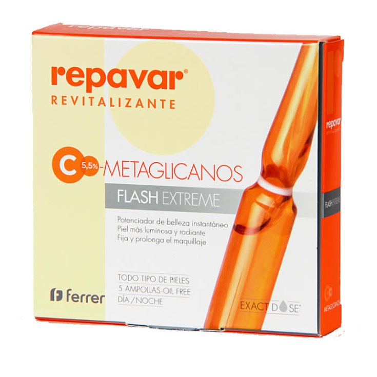 Repavar Revitalise Flash Extrême 5 Ampoules