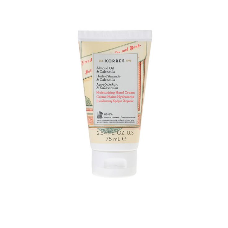 Korres Crème Han Hydratante Huile d'Amande & Calendula 75ml