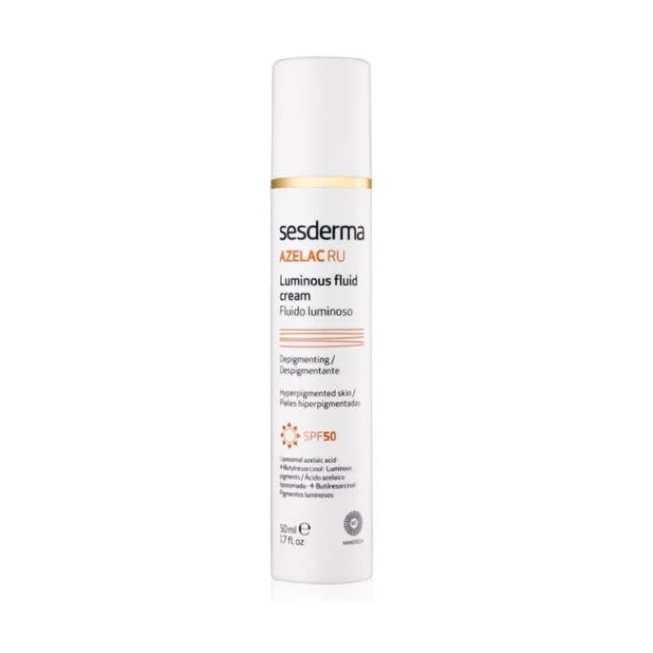 Sesderma Azelac Ru Crème Fluide Lumineuse Dépigmentante Spf50 50 ml
