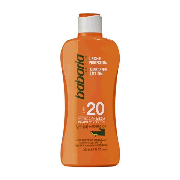 Babaria Lotion Solaire A l'Aloe Vera Spf20 200 ml
