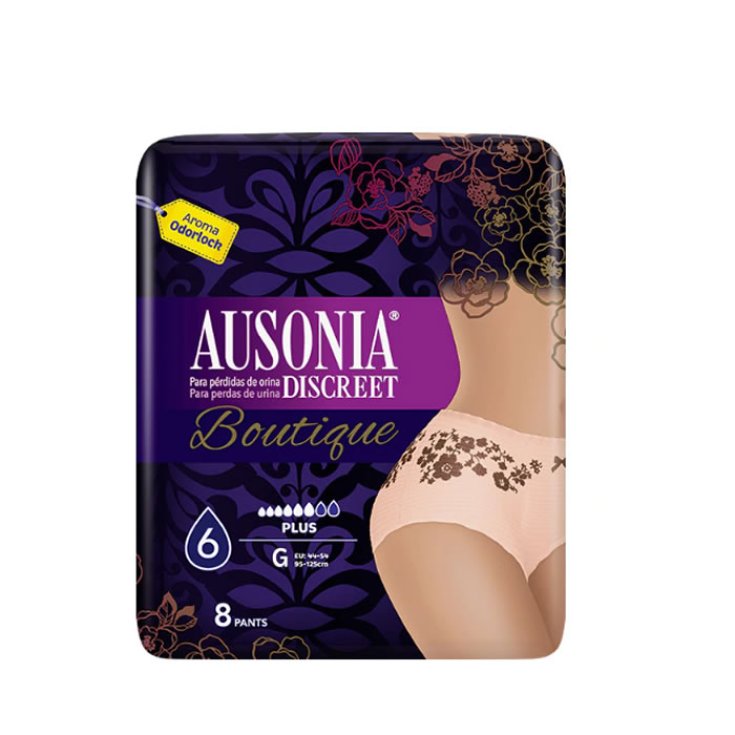 Ausonia Discreet Boutique Braguitas-Pantalons 8 Unités Ausonia Discreet Boutique Braguitas-Pantalons 8 Unités