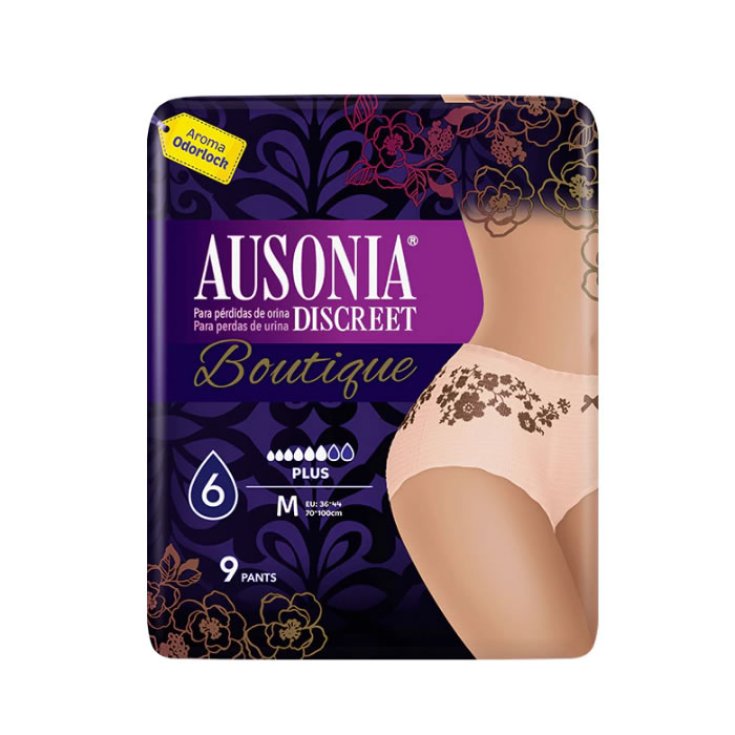 Ausonia Discreet Boutique Braguitas-Pantalons 9 Unités Ausonia Discreet Boutique Braguitas-Pantalons 9 Unités