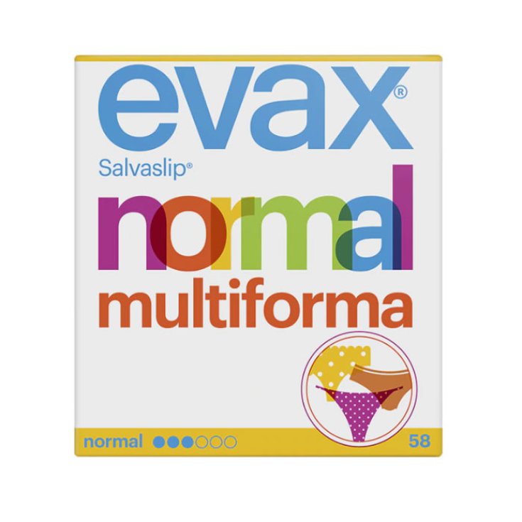 Evax Salvaslip Normal Multiform Protegeslips 58 Unités