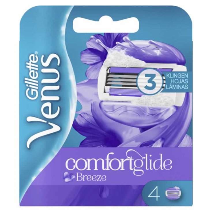Gillette Venus ComfortGlide Breeze Recharge 4 unités