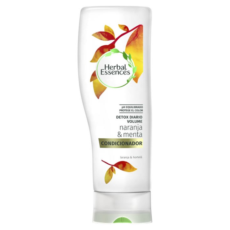 Herbal Essences Daily Detox Volume Après-shampoing à l'orange et à la menthe 400 ml
