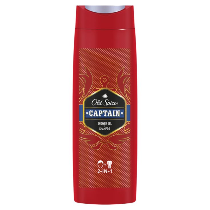 Old Spice Capitaine Gel Douche & Shampoing 400 ml