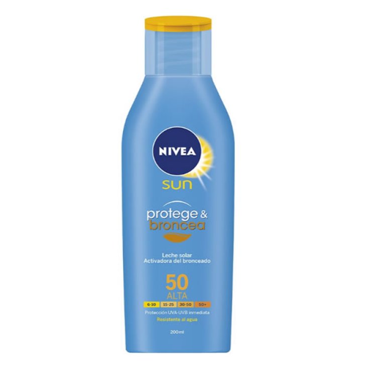 Nive Sun Protect Et Bronze Lait Solaire Spf50 200 ml