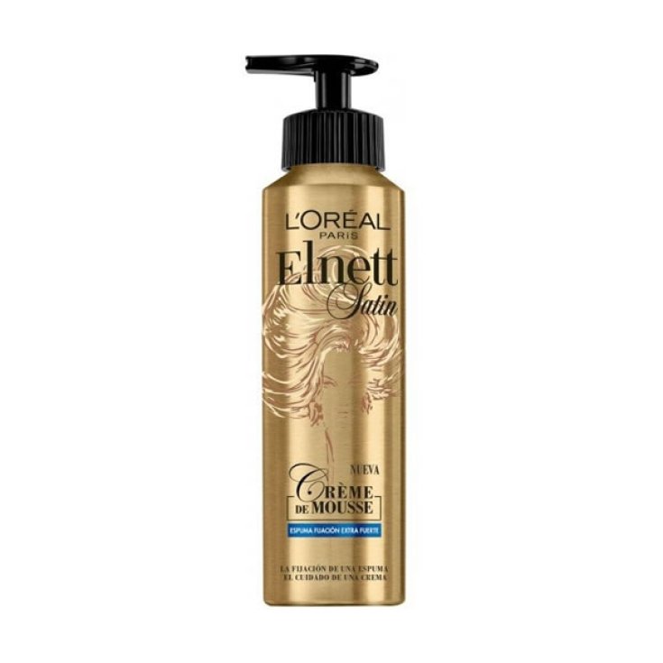 Loreal Elnett Crème De Mousse Mousse Tenue Extra Forte 200 ml Loreal Elnett Crème De Mousse Mousse Tenue Extra Forte 200 ml