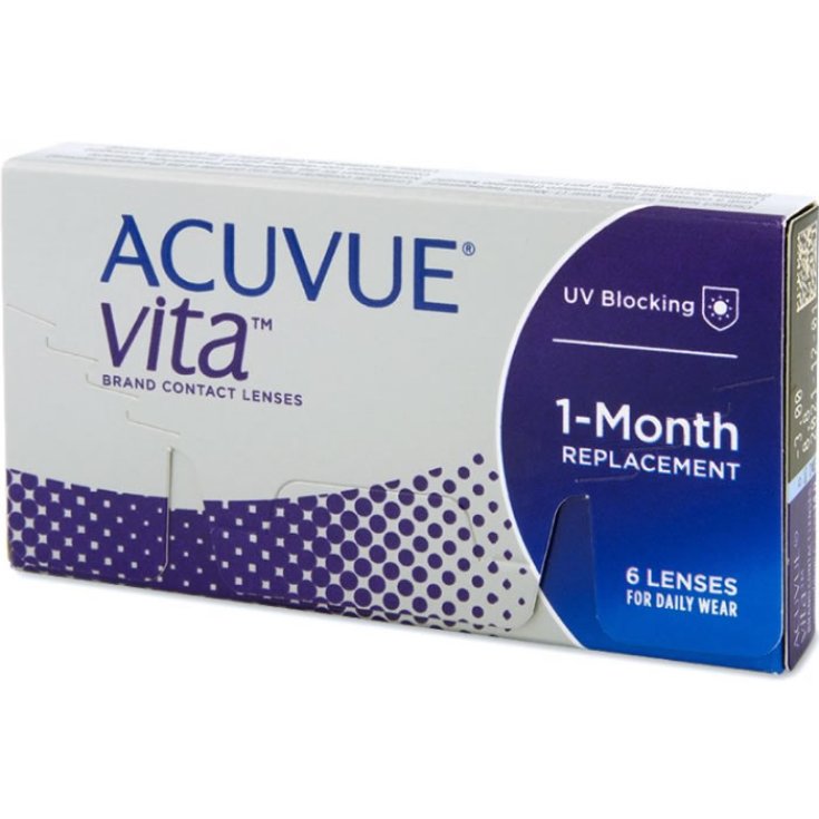Acuvue Vita Lentilles de Contact 1 Mois Remplacement -2.50 BC / 8.4 6 Unités
