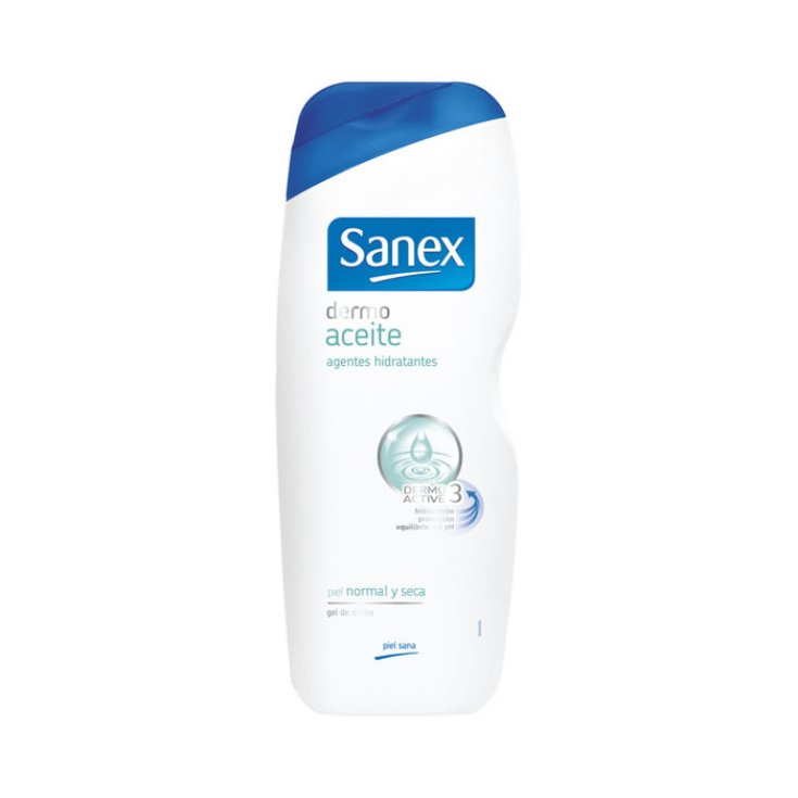 Sanex Dermo Oil Gel Douche Peau Normale À Sèche 600 ml
