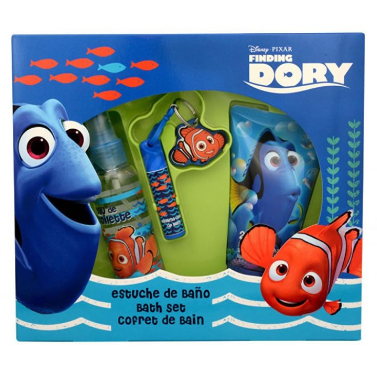 Disney Le Monde de Dory Eau De Toilette Vaporisateur 100 ml Coffret 4 Parties 2019 Disney Le Monde de Dory Eau De Toilette Vaporisateur 100 ml Coffret 4 Parties 2019