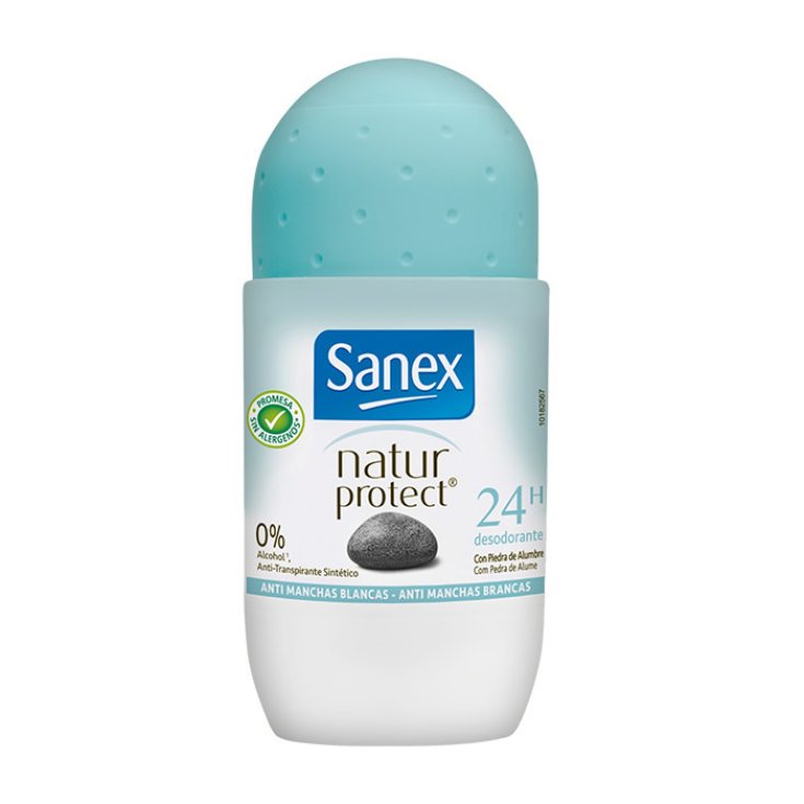 Sanex Natur Protect Déodorant Anti-Taches 24h Roll-On 50 ml