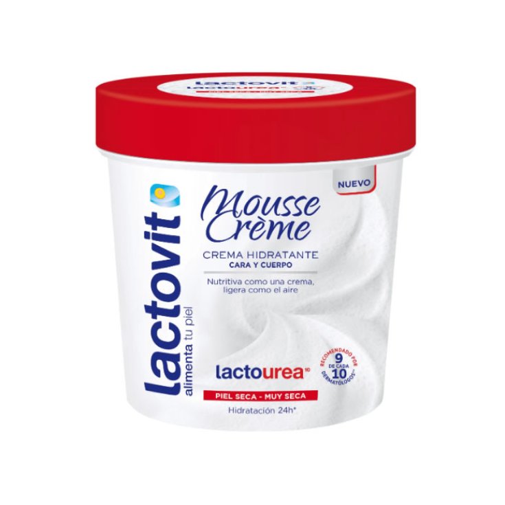 Lactovit Lactourea Crème Hydratante Visage Et Corps Peaux Sèches Et Très Sèches 250 ml