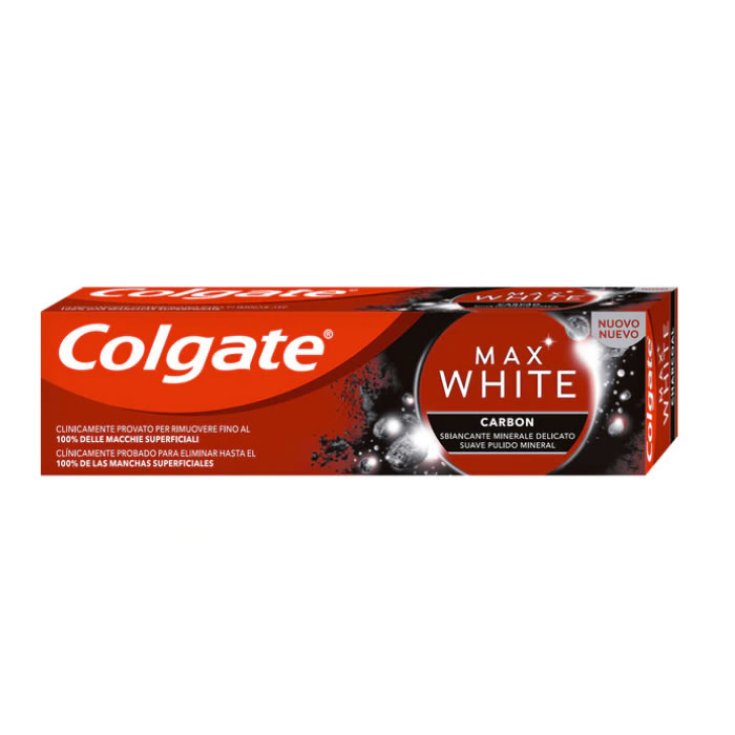 COLGATE DENT MAXI CARBONE BLANC 75M