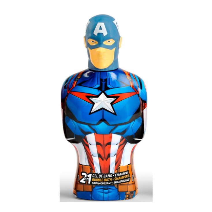 Marvel Captain America Gel douche et shampoing 475 ml Marvel Captain America Gel douche et shampoing 475 ml