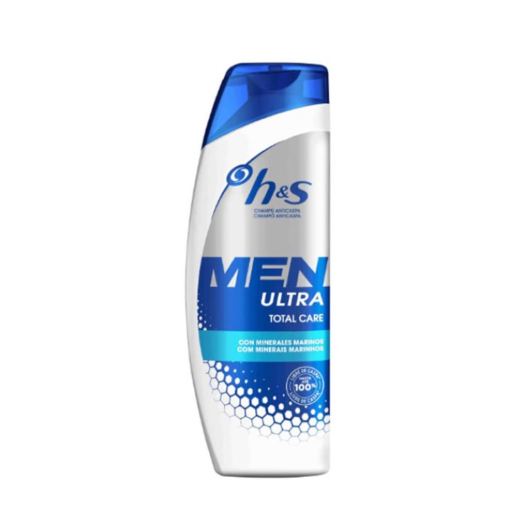 H&S Men Ultra Shampooing Soin Total 600ml