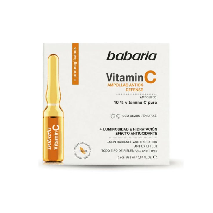 Babaria Ampoules Vitamine C 5 Unités Babaria Ampoules Vitamine C 5 Unités