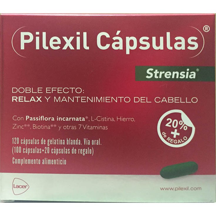 Pilexil Strensia Gélules Anti-Chute 120 Unités