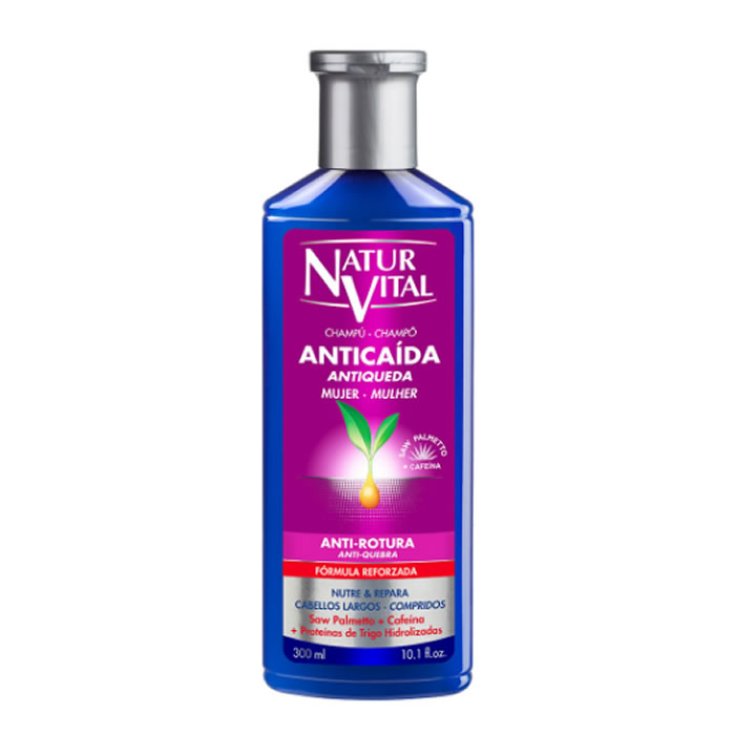 Naturaleza Y Vida Shampooing Anti Chute Et Anti Casse 2x300ml
