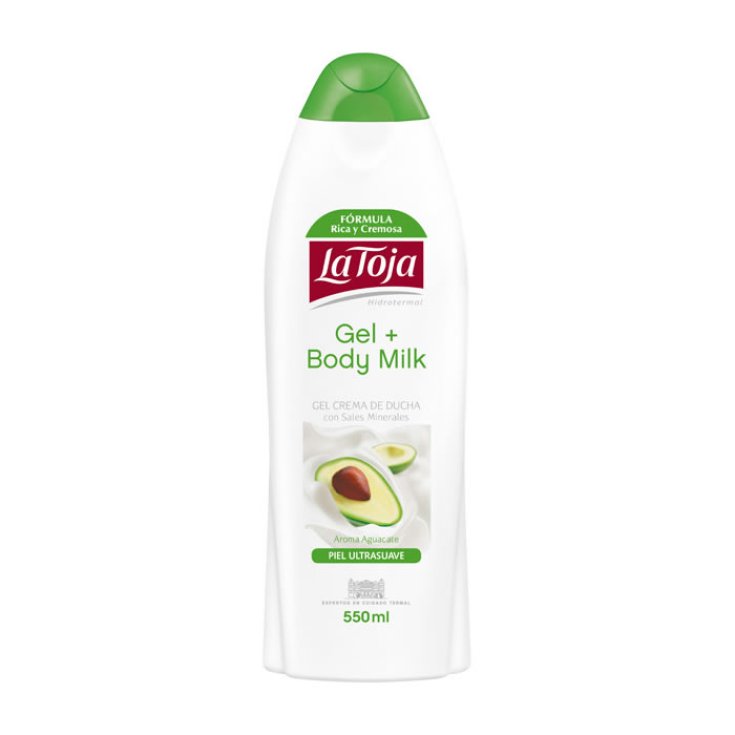 La Toja Gel douche et lait corporel à l'avocat 550 ml