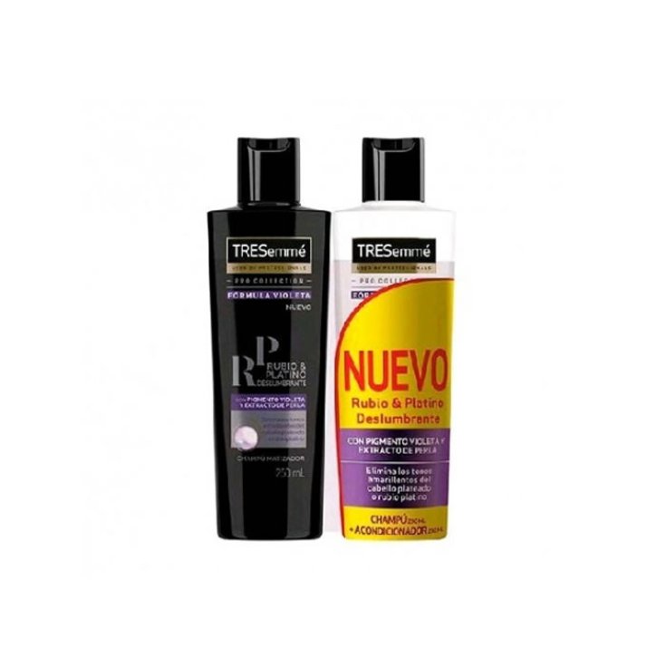 Tresemmé Shampooing Cheveux Blonds 250 ml + Après-Shampoing Cheveux Blonds 250 ml