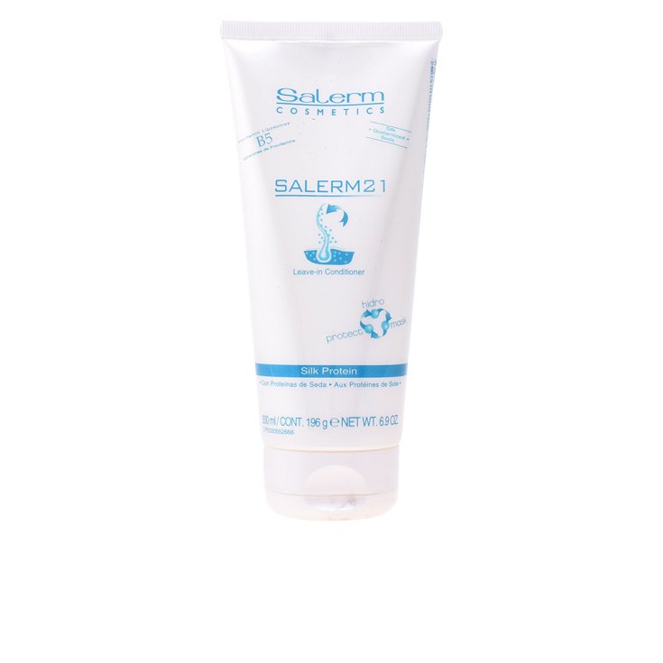 Salerm Cosmetics 21 Après-shampooing sans rinçage aux protéines de soie 200 ml