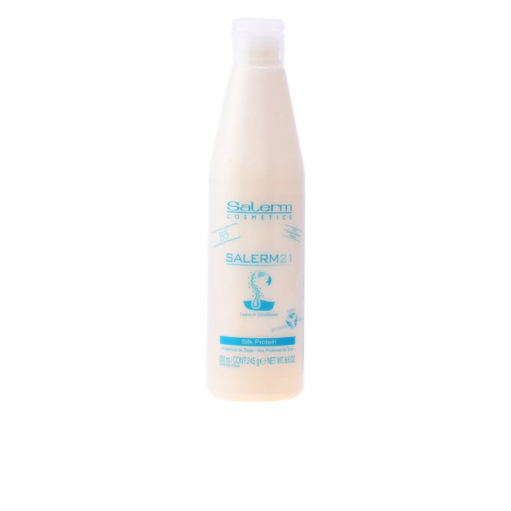 Salerm Cosmetics 21 Après-shampooing sans rinçage aux protéines de soie 250 ml