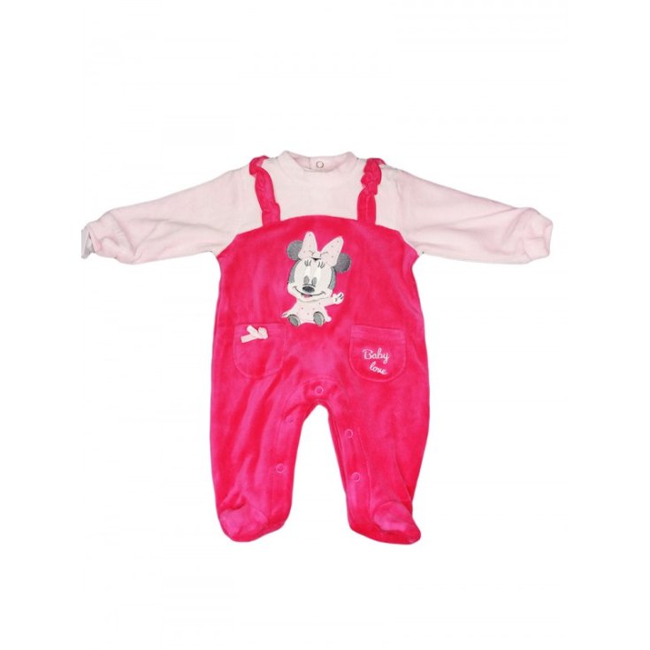 Body chenille bébé fille Arnetta Disney bébé Minnie fuchsia 3 m