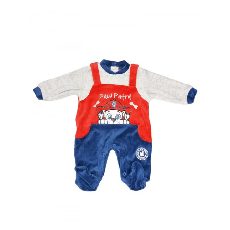 Body chenille bébé garçon Arnetta Paw Patrol rouge 6 m