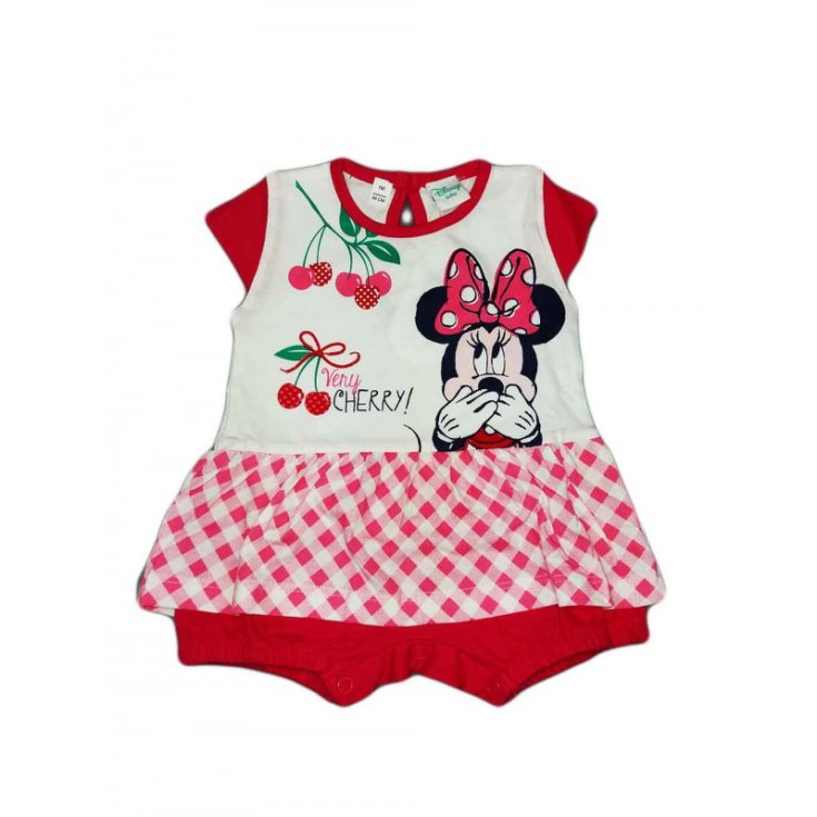 Barboteuse barboteuse bébé fille Ellepi Disney baby Minnie fuchsia 6 m