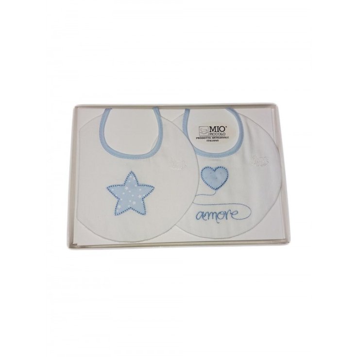 Coffret cadeau 2 pcs bavoirs bavoirs bébé bavoirs bébé coton My little YOU