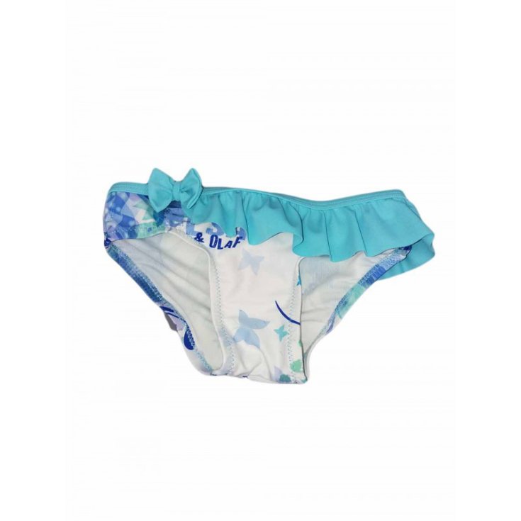 Disney La Reine des neiges slip de bain bébé fille turquoise 6A