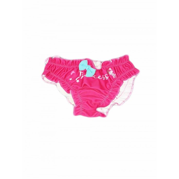 Slip de bain bébé fille princesses Disney fuchsia 6A