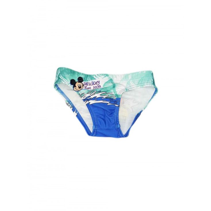 Slip de bain bébé garçon Disney Mickey vert 6A