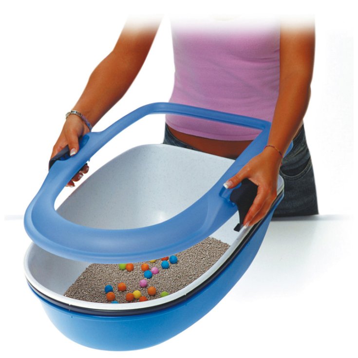 FURBA DOSSIER DE TOILETTE POUR CHATS 39X59X22 CM