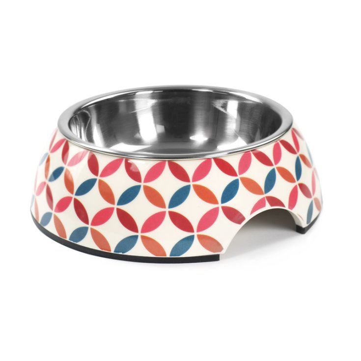 BOL RECORD MÉLAMINE ET ACIER INOXYDABLE, ORIGAMI