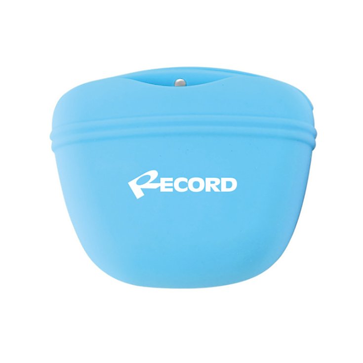 PORTE-SNACK EN SILICONE BLEU RECORD 1