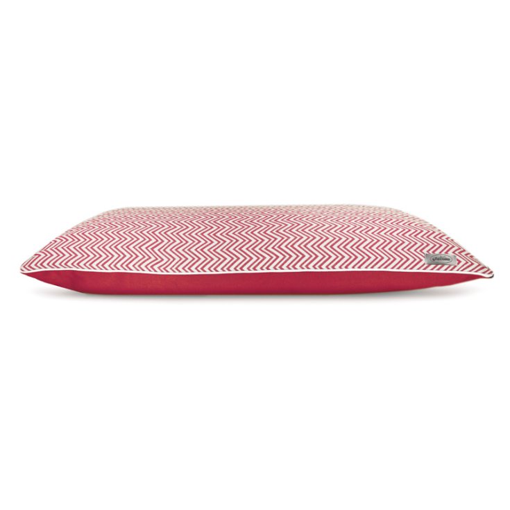 COUSSIN RECTANGULAIRE RECORD MIA BLANC/ROUGE 10