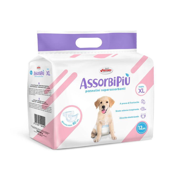 RECORD ABSORBIPIU 12 Couches XL 42-62