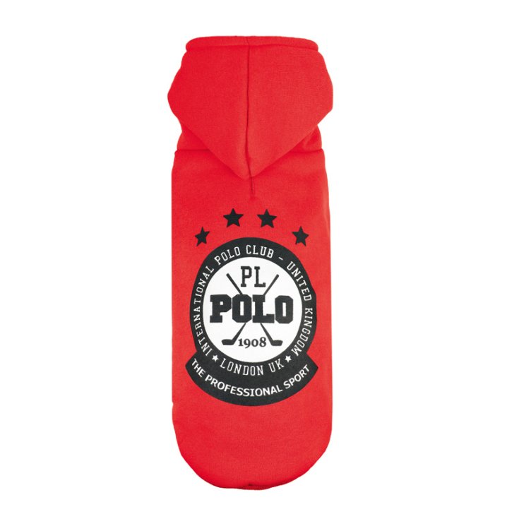 SWEAT-SHIRT POLO RECORD ROUGE XS 29 31/40 44 C