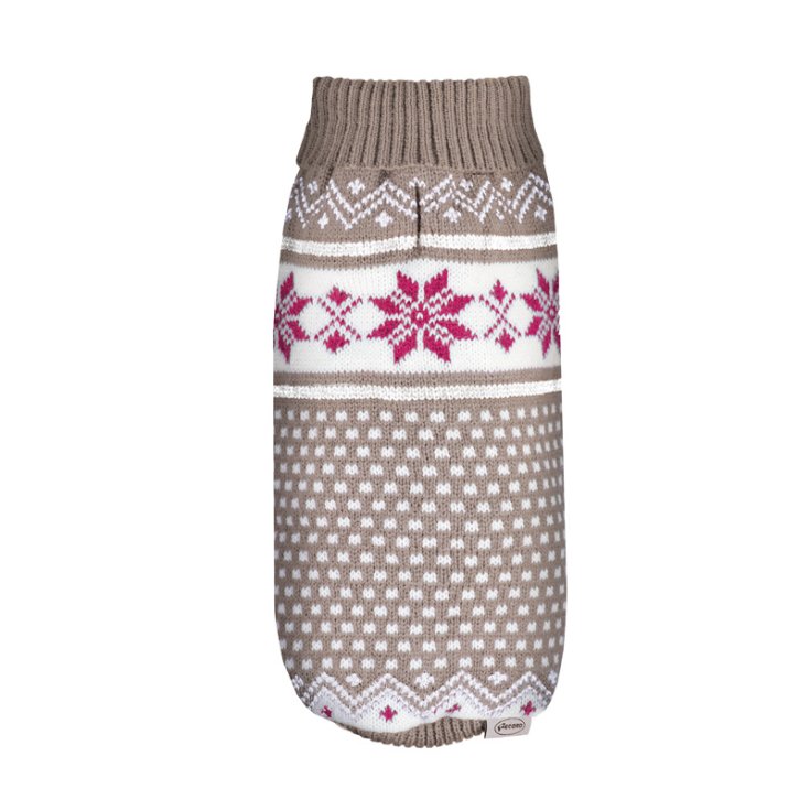 PULL RECORD SESTRIERE BEIGE M 35