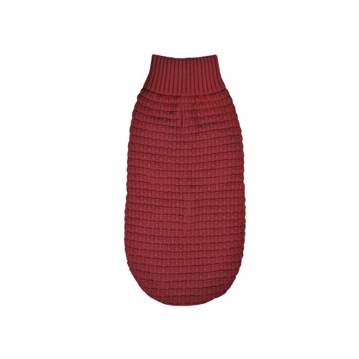 PULL RECORD AUTOMNE ROUGE XXXS 17