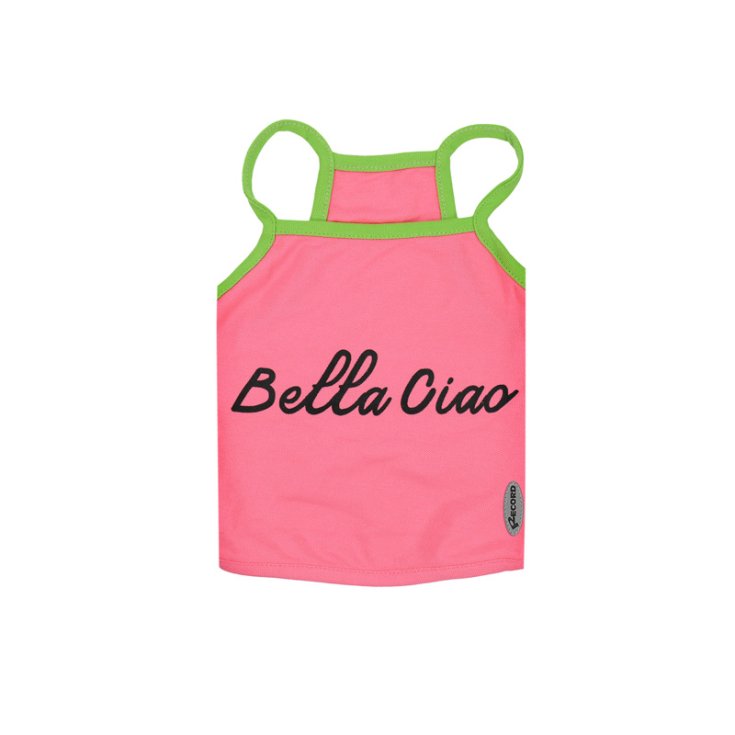DÉBARDEUR RECORD BELLA CIAO ROSE, VERT XX