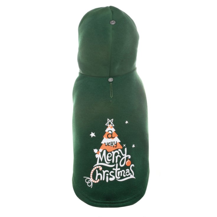 SWEAT-SHIRT JOYEUX NOËL RECORD VERT M POITRINE:5