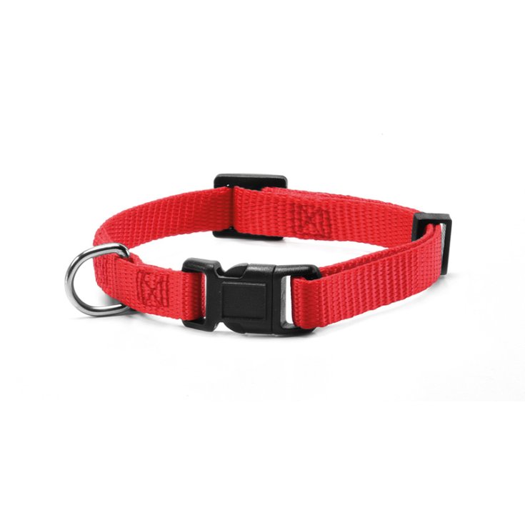COLLIER EN NYLON RECORD AVEC CLIP ROUGE XS 1